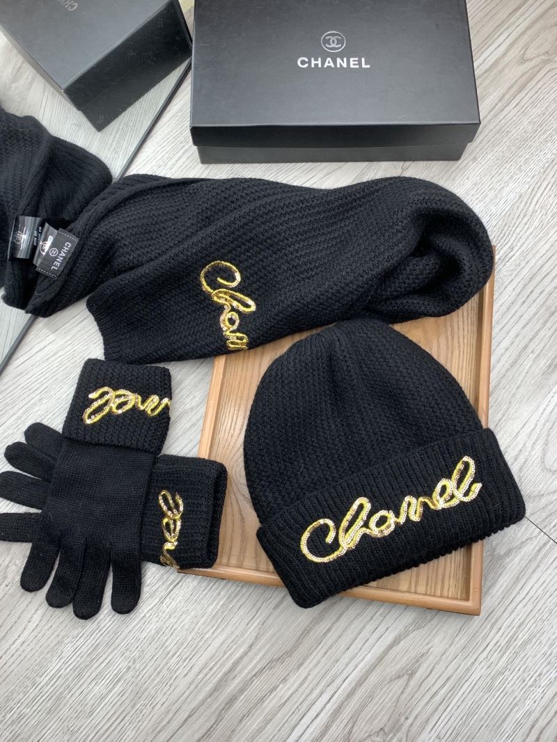 Chanel Caps Scarfs